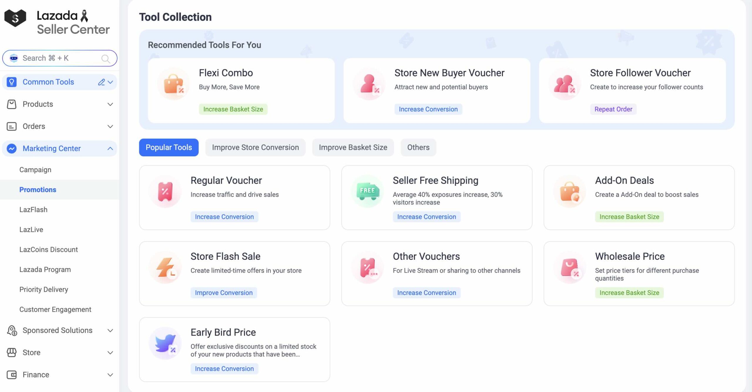 Lazada Store Promotion